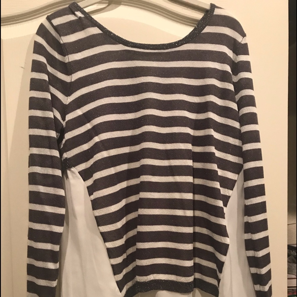 Purchased in Paris.  Sheer back.